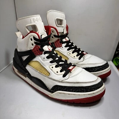 Nike Air Jordan SPIZIKE ID-размер 11 белый красный черный цемент MARS винтажный ⭐️ - Изображение 1 из 4