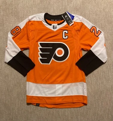 Sz 42/XXS - Adidas NHL Philadelphia Flyers Claude Giroux Authentic Hockey Jersey - Image 1 of 4