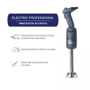 Commercial Heavy Duty Hand Immersion Blender Mixer Food Processor Chopper 110V - Picture 1 of 10