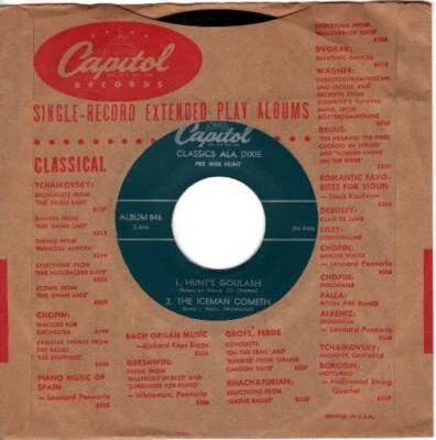 Pee Wee Hunt -  Hunt's Goulash / The Iceman Cometh +2  7" 45 EP - Image 1 of 4