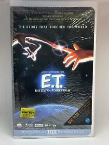 ET VHS Movie 1996 Vintage Clam Shell Case - SEALED - NEW - BestBuy Sticker!! - Picture 1 of 9