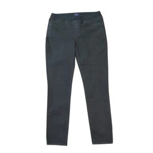 NYDJ Pants Pull On Lift Tuck Technology Ponte Legging Stretch 8 Grey Charcoal - Picture 1 of 12