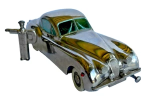 Modellino auto vintage zona britannica Germania Prameta Kolner JAGUAR XK120 Windup + chiave - Foto 1 di 8