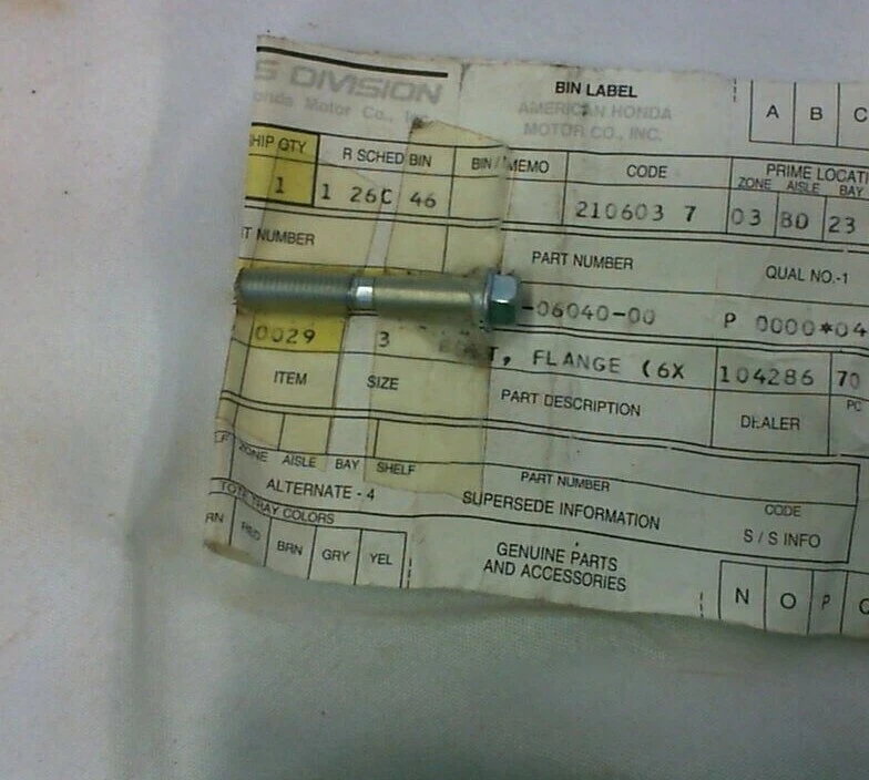 1983 Honda V45 Magna Oem Stator Generator Alternator Magneto Bolt - Image 1 of 1