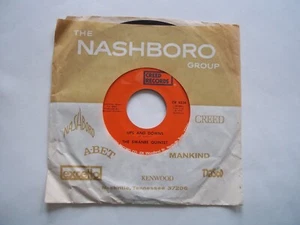 THE SWANEE QUINTET - Ups And Downs / Almighty God - 45 RPM 7" Record CREED - Foto 1 di 6