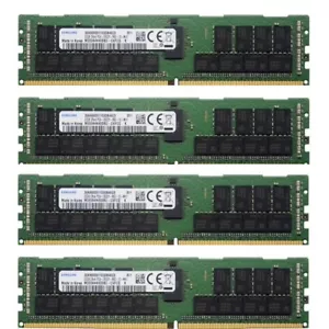 Samsung 128GB (4X32GB) DDR4 2933MHz ECC Registered Memory Ram M393A4K40DB2-CVF - Picture 1 of 5