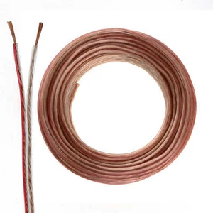 Lautsprecherkabel 2x0,75mm2 - 10m - transparent - CCA - Audiokabel - Boxenkabel - Bild 1 von 1