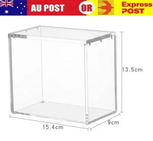 Premium Acrylic Display Case For Pokémon Booster Box Elite Trainer Magnetic Lid - Picture 1 of 8