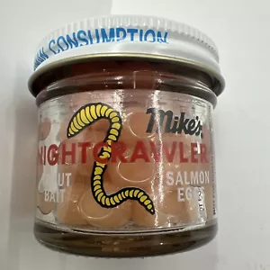 Atlas Mikes Salmon Eggs Trout Bait King Night Crawler.   D7 - Picture 1 of 5