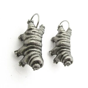 Tardigrade Earrings - Waterbear Earrings, Extremophile, Biology, Science Jewelry - Picture 1 of 6