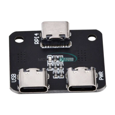 Type-C 1 to 2 Module USB Power Splitter For Raspberry Pi 4 Development Board - Image 1 of 4