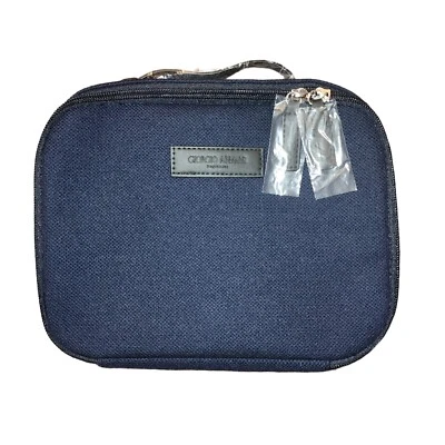 GIORGIO ARMANI туалетных принадлежностей сумка мешок путешествий чехол новый с мешок для пыли тщеславия кометы - Изображение 1 из 3