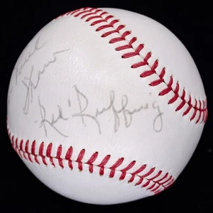 Red Ruffing Single Signed OAL Cronin Baseball (Pre-Stroke 1960's Signature) JSA - Picture 1 of 6