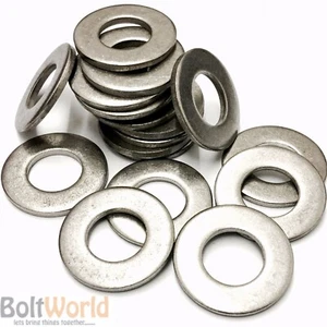 M12 / 12mm A2 ACERO INOXIDABLE FORMA C LAVADORAS PLANAS PARA TORNILLOS PERNOS BS4320C - - Imagen 1 de 2