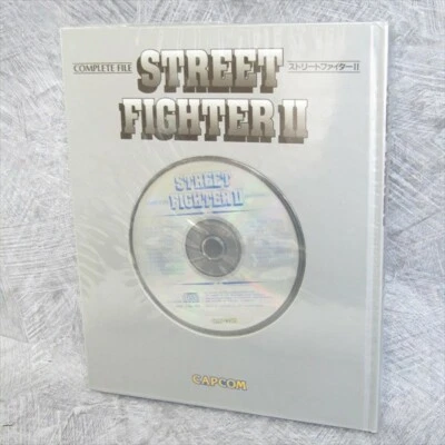 STREET FIGHTER II 2 Complete File w/CD & Shadaloo Map Art Fan SNES Book 1992 CP - Image 1 of 4
