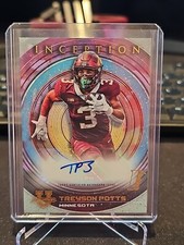 Treyson Potts 2023 Bowman U Inception Auto #BIA-TPS Minnesota Golden Gopher