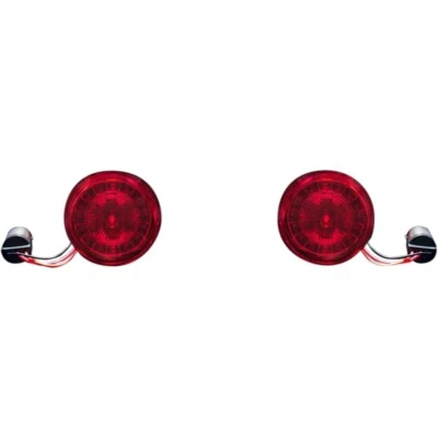 Custom Dynamics PROBEAM? 1157 Rear Turn Signals Dynamic Ringz w/ Red Lenses - Image 1 of 3