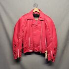 Power Trip Orange County Choppers Motorcycle Jacket Red Flame Womens Xl Armor