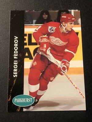 1991-92 Parkhurst Sergei Fedorov #38 HOF - Image 1 of 2