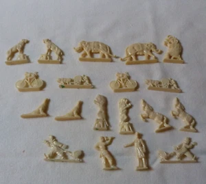 Figurines plastique / animaux/ personnages de cirque - Imagen 1 de 2