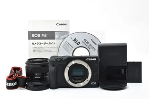 Canon EOS M3 24.2MP Digitalkamera schwarz EF-M 15-45mm IS STM [N NEUWERTIG] JAPAN - Bild 1 von 13