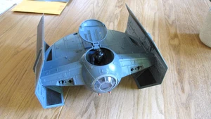 Vintage 1990's Star Wars Darth Vader's TIE Fighter comes with Darth Vader Pilot - Picture 1 of 6