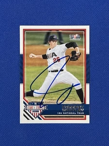 2017 Panini USA Stars & Stripes Forrest Whitley Auto #76 Card Signed autograph - Picture 1 of 3