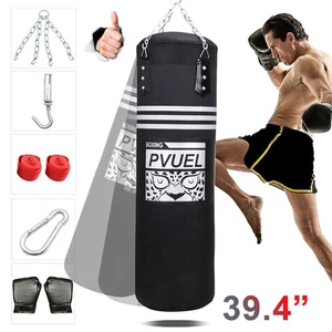 Heavy Boxsäcke Handschuhe Speed Kicking MMA Workout GYM Training GYM Set - Bild 1 von 14