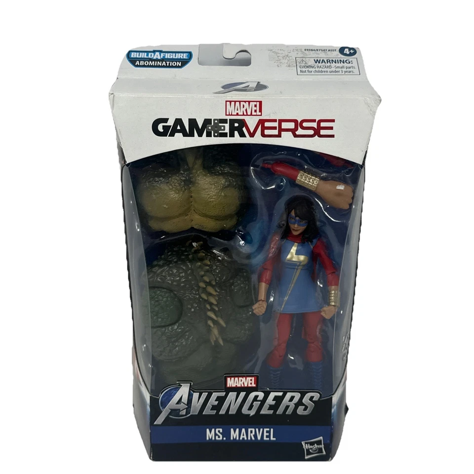 MS. MARVEL - Gamerverse ABOMINATION Wave Marvel Legends 6" Action Figure Hasbro