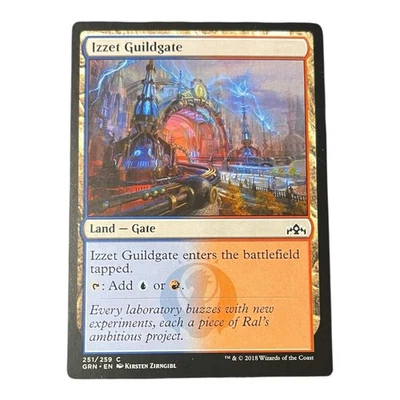 MTG Izzet Guildgate Guilds of Ravnica (GRN) Common Magic Card #251/259 Unplayed - Image 1 of 2