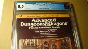 MODULE L2 THE ASSASSIN'S KNOT *CGC 8.5 WHITE* DUNGEONS DRAGONS - Picture 1 of 3