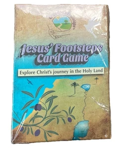 Juego de Cartas Pasos de Jesús Explora el Viaje de Cristo en Tierra Santa Nuevo Precintado - Imagen 1 de 2
