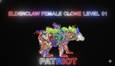 ELDERCLAW FEMALE LEVEL 01 FULL COLOR CLONE ARK ASCENDED PVE OFFICIAL PC/XBOX/PS5 - Image 1 of 3