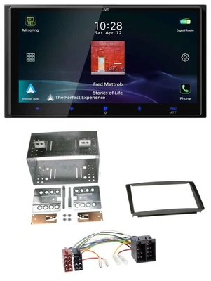 JVC USB Bluetooth 2DIN DAB MP3 Autoradio für Kia Ceed 01-09 proCeed 08-11 - Bild 1 von 4
