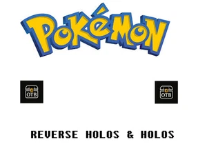 Pokemon TODO REVERSO HOLO y holo PAQUETES 10X 25X 50X 100X 1000X - Imagen 1 de 1