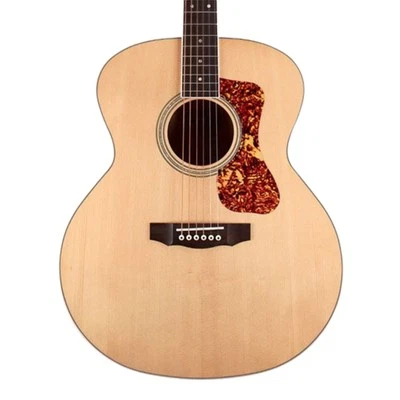 Guitarra Eléctrica Acústica Guild F-250E Deluxe Jumbo, Tapa de Abeto Sólido, Rubia Foto 1 de 4