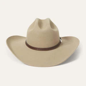 Cappello western da cowboy Stetson 4X Marshall in lana di qualità - taglia 7 3/8 - Foto 1 di 4