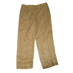J. Crew Hose weites Bein camel Anzughose Stil BK255 Größe 12P - Bild 1 von 5