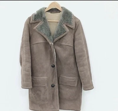 The Sheepskin Shop Women's Coat- UK Size 10 - Image 1 of 4