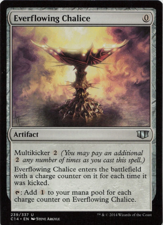 Everflowing Chalice U Commander 2014 239 LP-MP MTG - Image 1 of 1