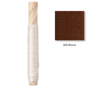Soie et Silk Thread 643 BROWN for Hand Stitching 15m - Picture 1 of 1
