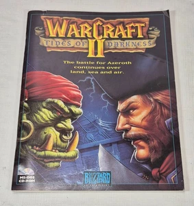 1995 WARCRAFT II Tides of Darkness Instruction Manual ONLY DOS - Picture 1 of 8