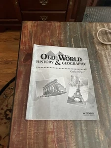 Abeka Old World History & Geography Teacher Quiz Key - Picture 1 of 2