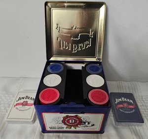 Super Rare! Jim Beam Limited Edition 200TH Anniversary Poker Set. - Picture 1 of 7