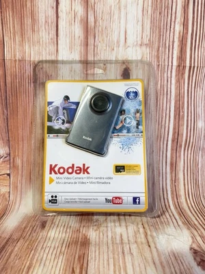 •NEW• Kodak Waterproof Pocket Mini Digital VIDEO Camera Camcorder ZM1 Dark Gray - Image 1 of 2