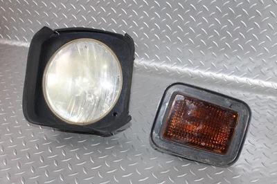 *NOTE* 03-09 H2 Driver LH Left L Headlight Headlamp Front Turn Signal Lamp OEM - Imagem 1 de 4