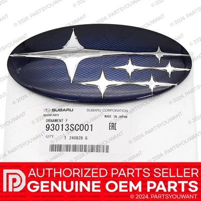 GENUINO Subaru Forester Outback OEM Parrilla Frontal Emblema Insignia 93013SC001 NUEVO Foto 1 de 4