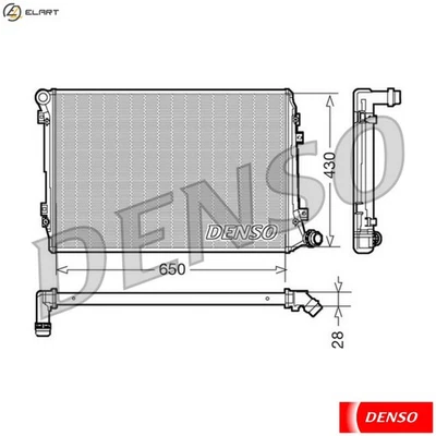 RADIATOR ENGINE COOLING DRM32037 FOR SKODA OCTAVIA/II/Combi LAURA SUPERB  VW - Image 1 of 4