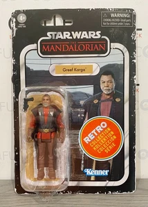 STAR WARS - THE MANDALORIAN - GREEF KARGA - RETRO ACTION FIGURE MOC 🔥 - Picture 1 of 2