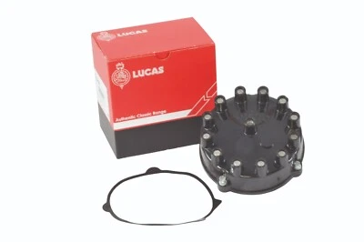 JAGUAR V12 XJS XJ12 V12 5.3 LUCAS DISTRIBUTOR CAP NON VENTED WITH GASKET JS402 - Image 1 of 4